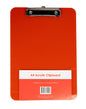 CLIPBOARD GNS BASIC A4 ACRYLIC RED