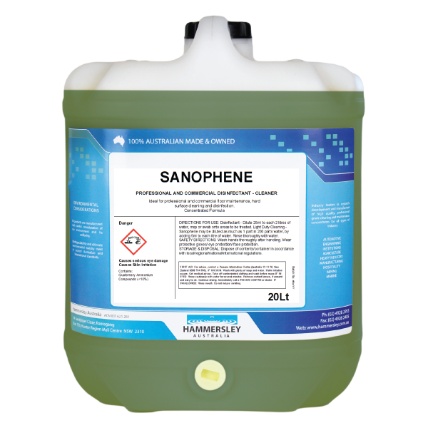 Hammersley Sanopene 20L - Hospital Grade Disinfectant