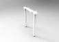 Deluxe Rapid Infinity Intermediate Single Leg (Per 1) - 690mm W x 181mm D x 695mm H WHITE