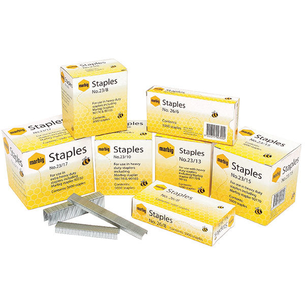 MARBIG® STAPLES 23/13MM BX5000 H/DUTY
