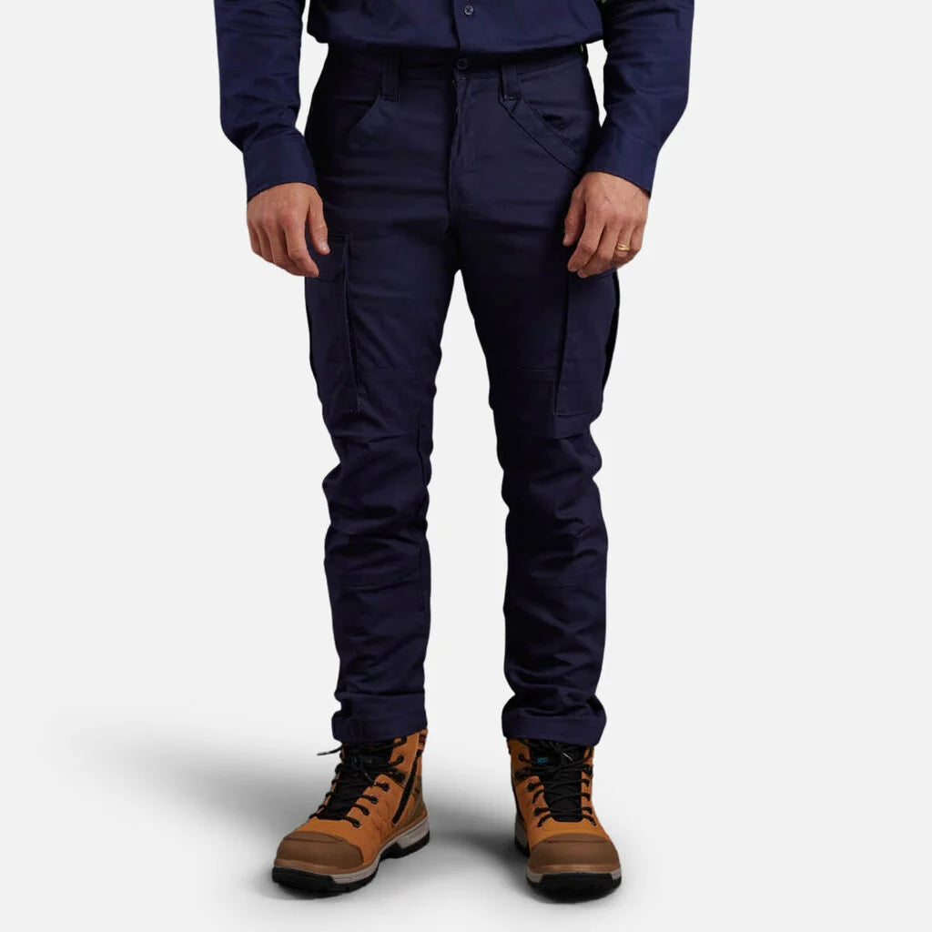KingGee Tradies Stretch Cargo Pant Navy 102s
