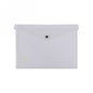 DOCUMENT FOLDER BANTEX A4 BUTTON CLEAR