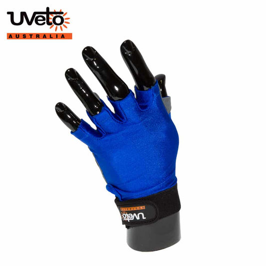 SUN SAFE GLOVES BLUE XL