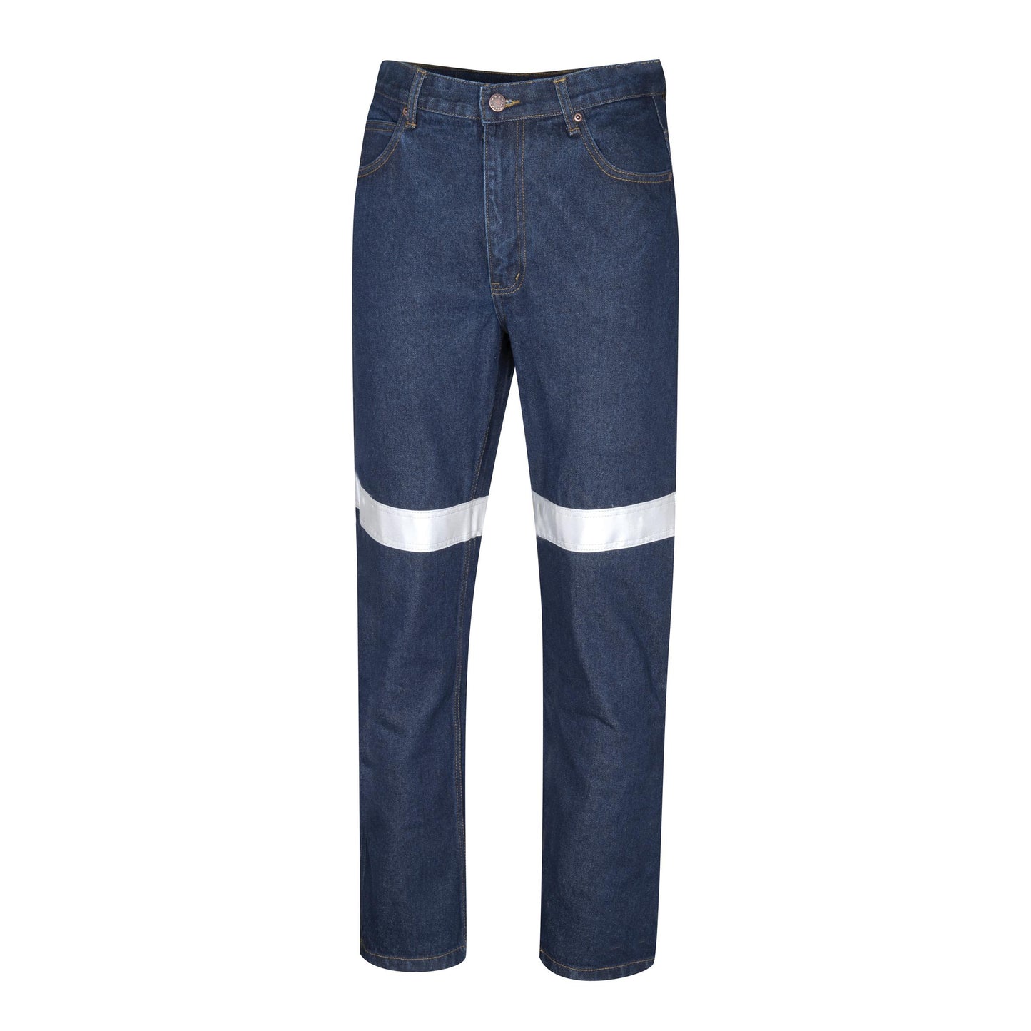 Regular Fit Denim Jeans with 3M Reflective Tape 89L