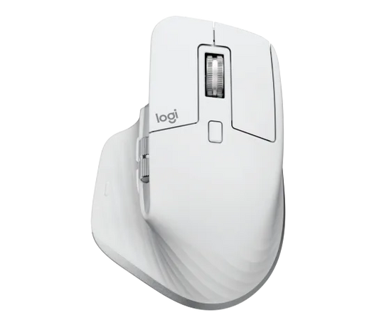 MX Master 3S For Mac mouse Pale Grey