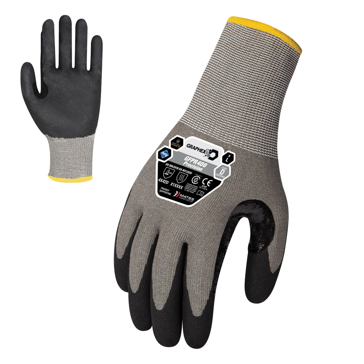 Graphex® Precision Cut 5/Level D Glove XLarge