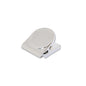 Chrome Square Round Memo Clip Magnet | 30mm