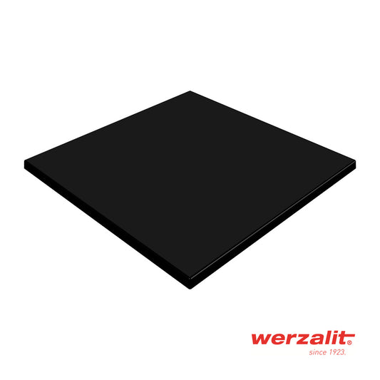 FURNLINK COMPACT LAMINATE TABLE TOP, 900 X 900 DARK CEMENT