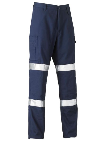 BISLEY TAPED BIOMOTION COOL LIGHTWEIGHT UTILITY PANTS NAVY 127S