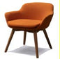 Aspen 4 Star Tub Chair - Light Grey / Black Satin