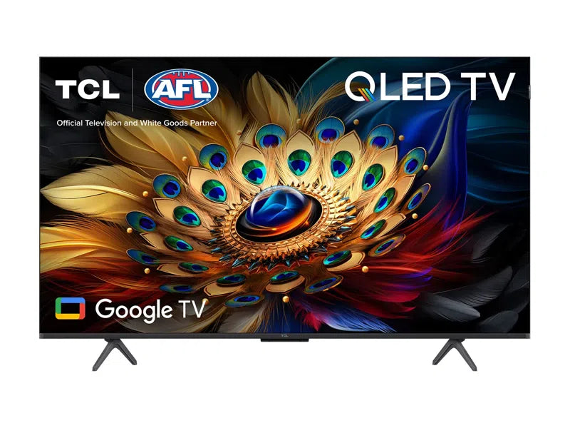 TCL 50" QLED Google TV, Hand-Free Voice Control, HDR 10+, Dolby Vision & Dolby Atmos