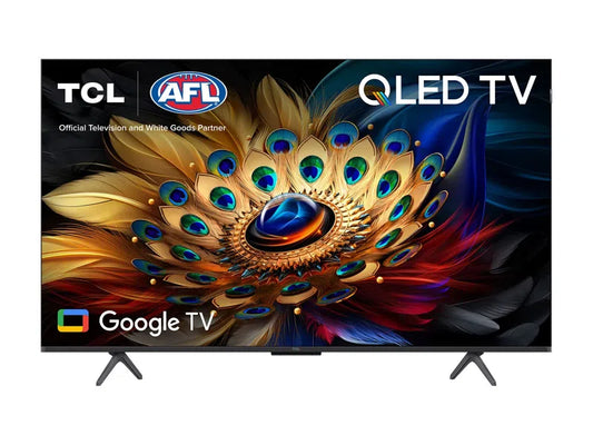 TCL 50" QLED Google TV, Hand-Free Voice Control, HDR 10+, Dolby Vision & Dolby Atmos