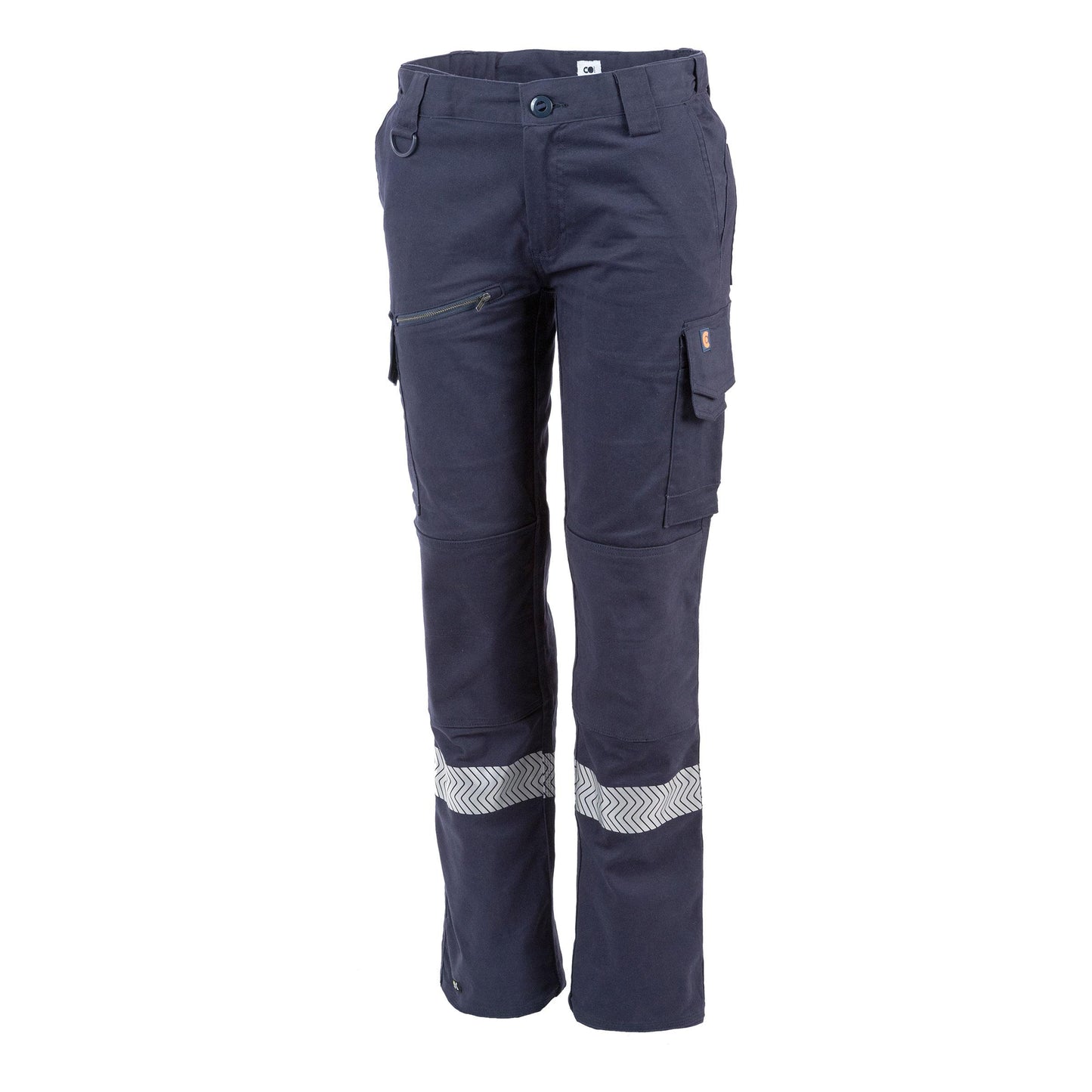 COgear Alison - Hi-Vis Cargo Pants Navy Size 18