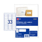 AV Gen Lbl L7157GU 33Up Bx100