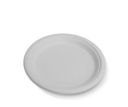 Sugarcane Round Plate 9″ 500pc/ctn