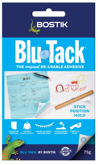 BLU TACK BOSTIK 75GM