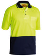 BISLEY HI VIS POLO SHIRT 2XL
