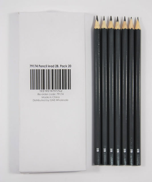 PENCIL LEAD GNS 2B PACK OF 20