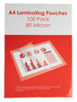 LAMINATING POUCH GNS BASIC A4 80 MICRON PK100