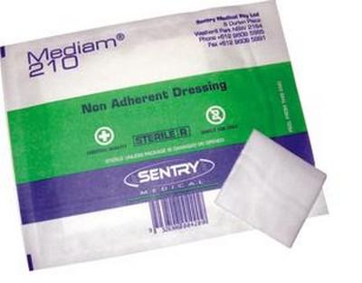 NON ADHESIVE DRESSING 5X5CM SINGLE