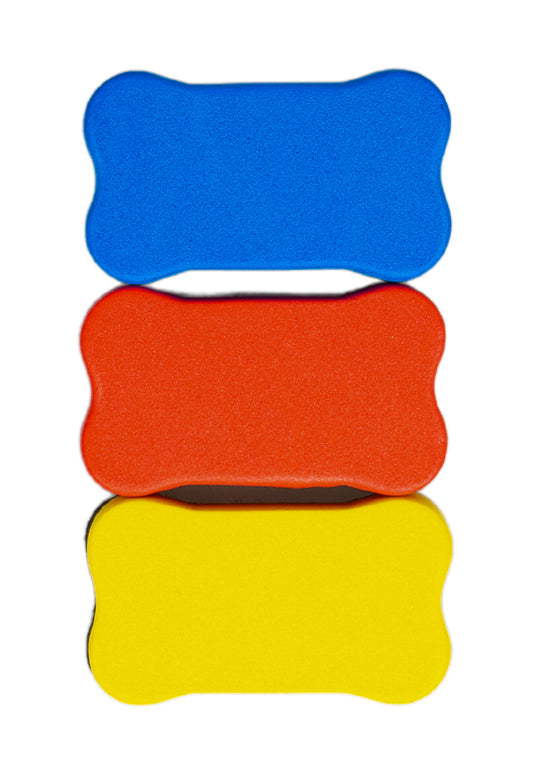 WHITEBOARD ERASER GNS SMALL MAGNETIC ASSORTED