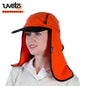 UVETO AUSTRALIA KALA HAT 100% COTTON ORANGE