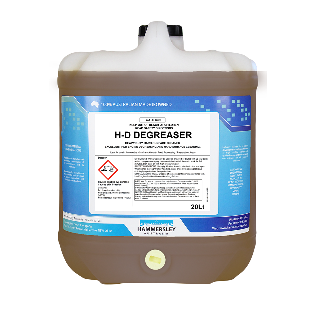 HAMMERSLEY Heavy Duty Degreaser 5L