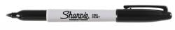 MARKER SHARPIE PERMANENT FINE 1.0MM BLACK