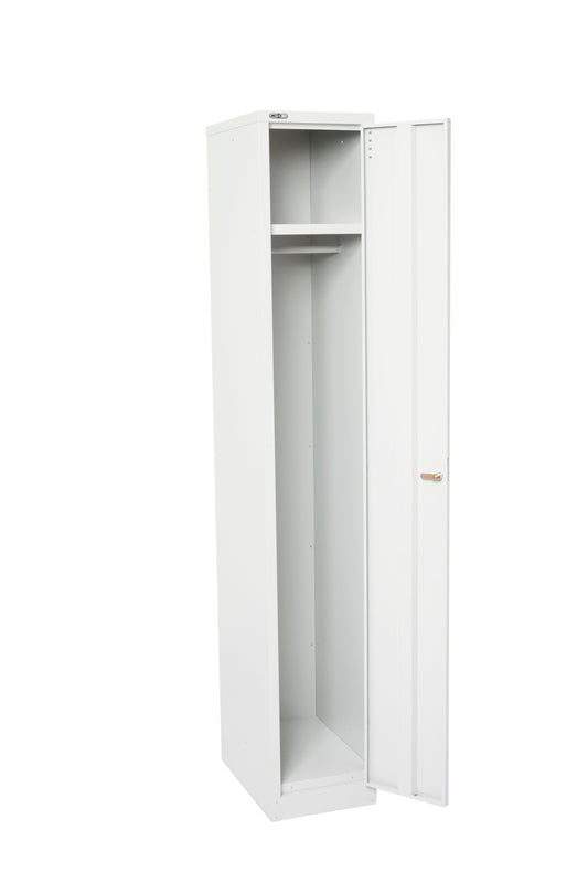 GO Steel Wide Locker GO Locker - 1 Door 380mm W - Silver