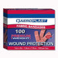AEROPLAST FABRIC 100's A great quality Fabric Dressing Strip for wound protection. Box of 100. 7.2cm x 1.9cm