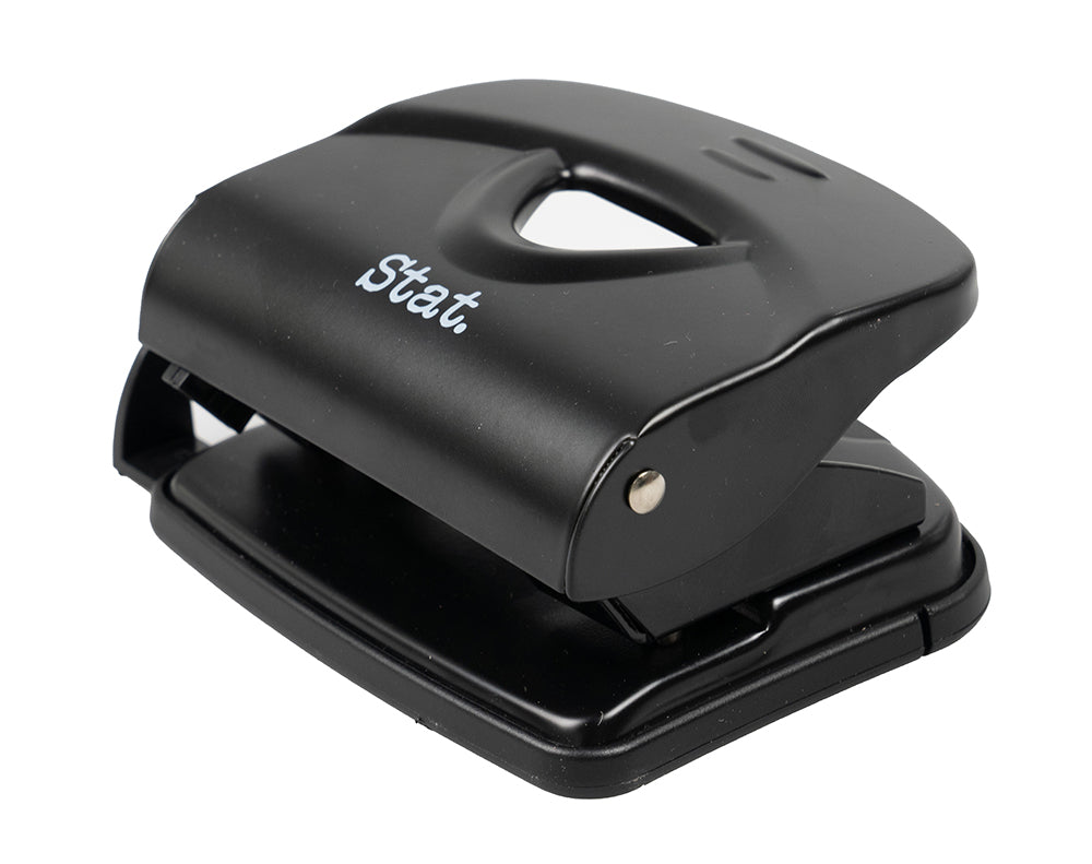 PUNCH STAT LARGE 2 HOLE 30 SHEETS METAL BLACK