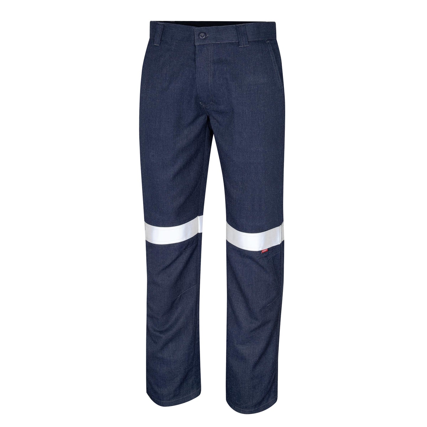 BOOL Regular Weight PPE2 FR Trousers With Loxy Reflective Tape Navy Size 82S