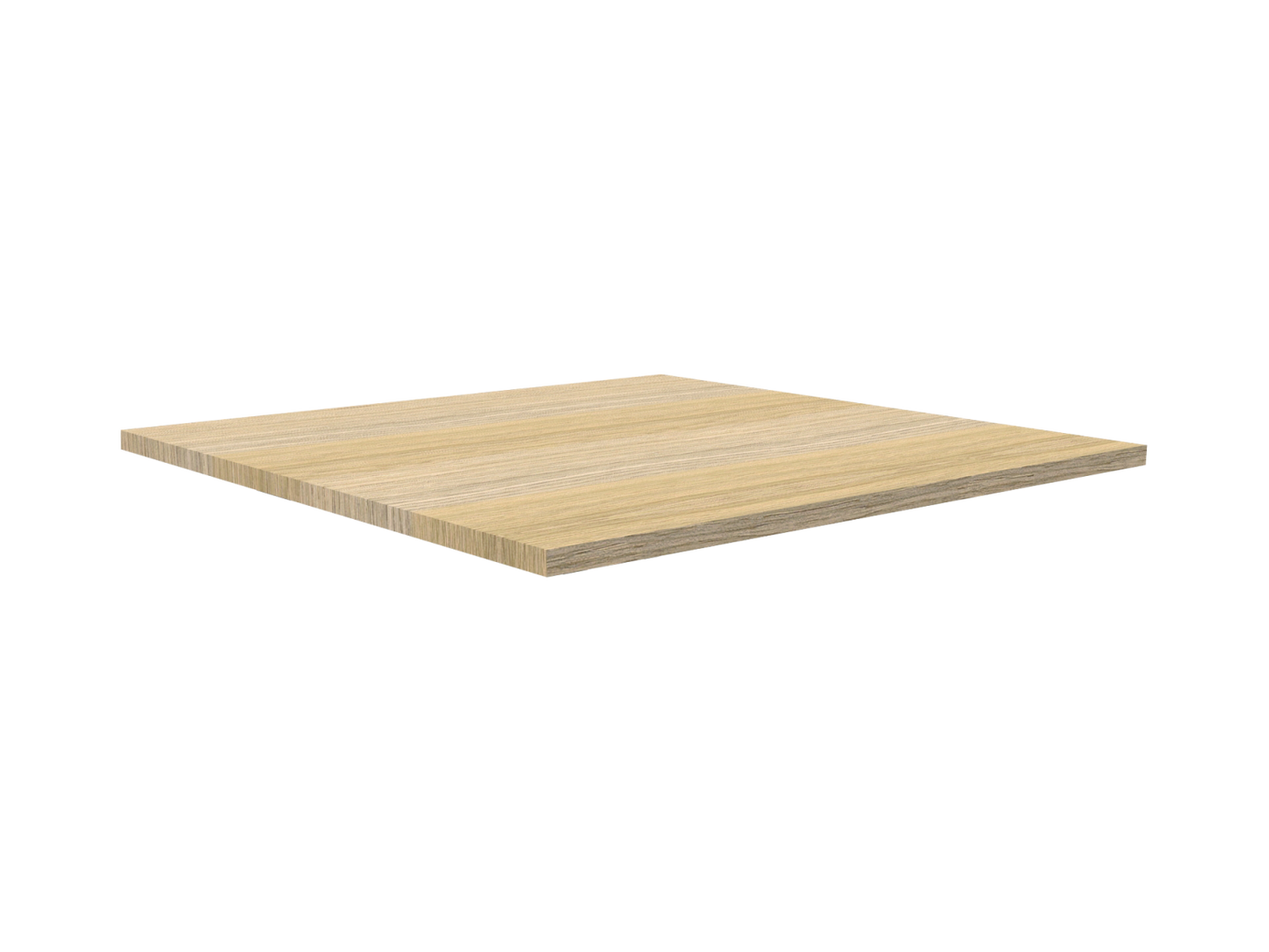 Table Top Only 900mm x 900mm Top - Natural Oak