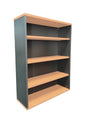 Rapid Worker Bookcase 1200mm H Bookcase - Beech / Ironstone