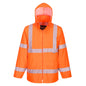 PORTWEST Hi-Vis Rain Jacket Orange 2X large