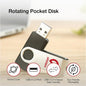 8GB USB2.0 Rotating Pocket Disk - Reliable Data Storage, Plug and Play Disk USB2.0