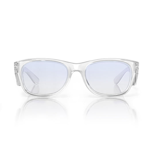 Safe Style Classics Clear Frame/Blue Light Blocking UV400