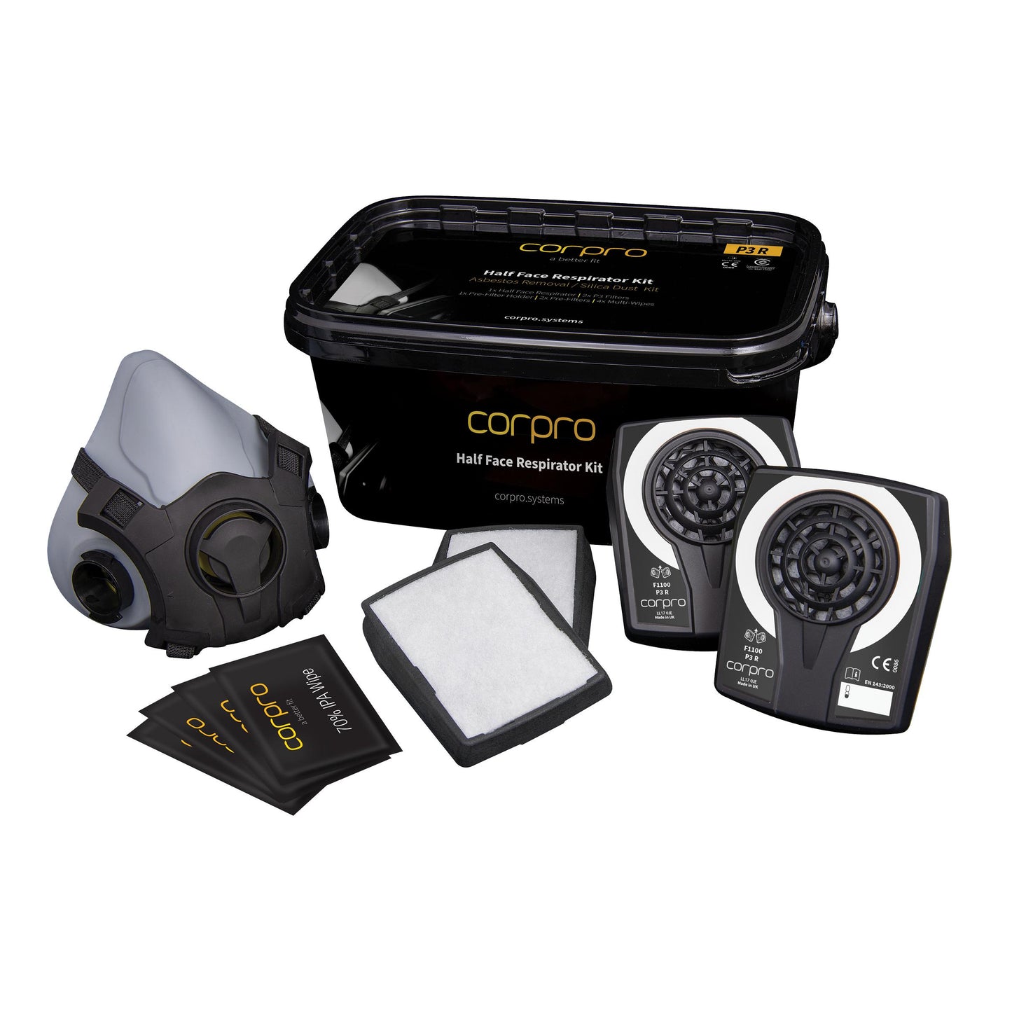 ASBESTOS REMOVAL/ SILICA DUST KIT.