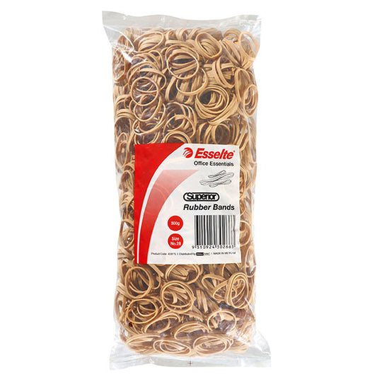 ESSELTE SUPERIOR RUBBER BANDS SIZE 28