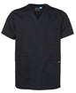 JB's Unisex Scrub Top HOSPITAL ESSENTIAL BLACK SIZE S