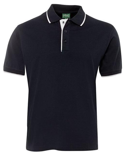 JB's Wear C of C Tipping Polo Navy/White LARGE