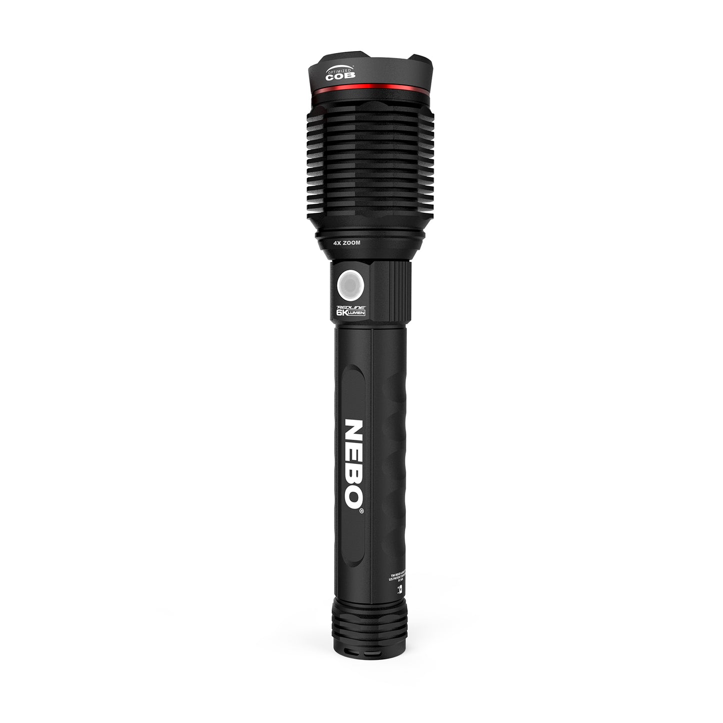 NEBO REDLINE 6K 6000 Lumen
Rechargeable Flashlight with Power Bank Black
6000 Lumen Aluminium