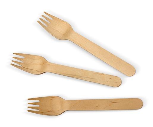 PAC TRADING Coated Wooden Fork 2000pc/ctn