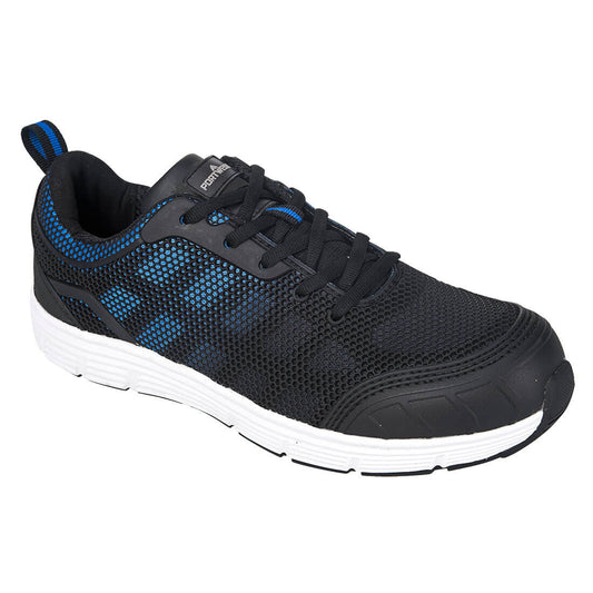 PORTWEST FT15 - Tove Trainer S1P BLACK/BLUE SIZE 7