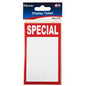 DISPLAY TICKET QUIKSTIK 75X125MM SPECIAL PK10
