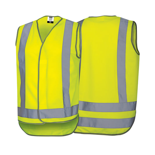 ay/Night Yellow Taped Safety Vest SMALL