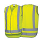 ay/Night Yellow Taped Safety Vest SMALL