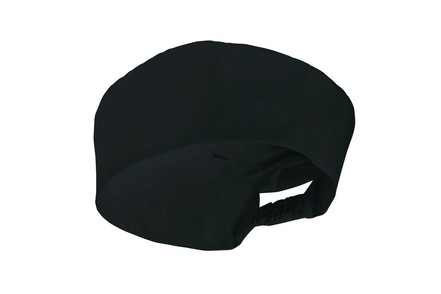 CHEFS CRAFT CHEF'S CAP, BLACK SIZE LARGE