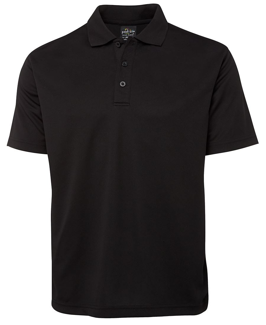 JB'S PODIUM S/S POLY POLO BLACK XL