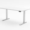 ENV2 Electric Adjustable Desk (does not include top) white, suits 1200-2000mm tops